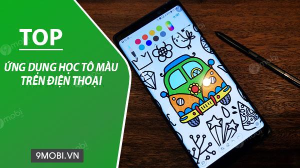 Danh sách ứng dụng tô màu hàng đầu dành cho điện thoại Android