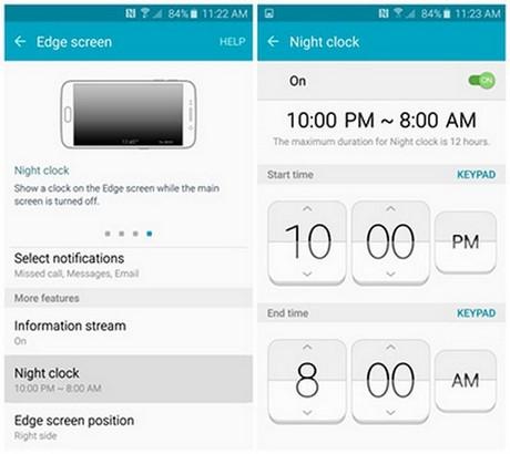 Khám phá cách bật và sử dụng đồng hồ ban đêm trên Samsung Galaxy S6 và S6 EDGE, giúp bạn xem giờ trong bóng tối một cách dễ dàng.