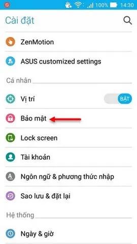 Mẹo mở khóa màn hình trên Android 5.0