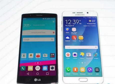 6 khác biệt nổi bật giữa Samsung Galaxy Note 5 và LG G4