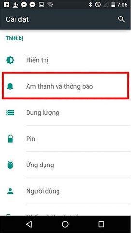 Cách bật/tắt thông báo trên Android 5.0 đơn giản