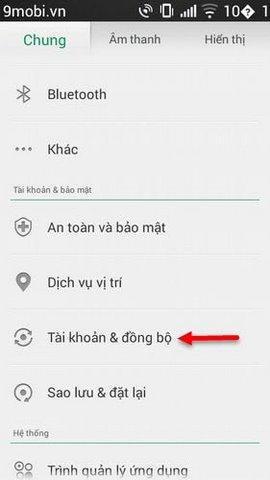 Hướng dẫn cách thức gỡ bỏ tài khoản Google trên Oppo