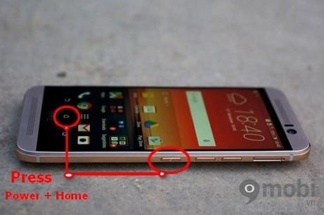 Hướng dẫn chụp ảnh màn hình trên điện thoại HTC One M9