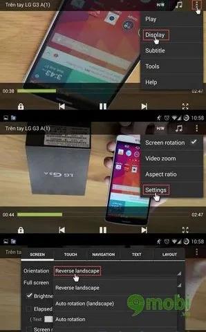Khắc phục lỗi video bị xoay ngược hoặc nghiêng khi quay trên điện thoại, máy tính bảng