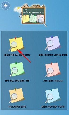 Tra cứu điểm thi THPT quốc gia và điểm xét tuyển đại học 2015 - Thông tin chính thức, nhanh chóng