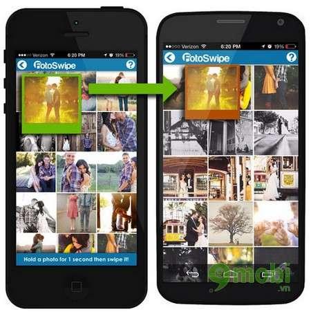 Hướng dẫn chuyển ảnh siêu tốc từ iPhone sang Android bằng FotoSwipe