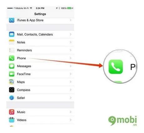 Hướng dẫn kích hoạt tính năng gọi điện qua Wifi trên các dòng iPhone 6 Plus, iPhone 6, iPhone 5S, iPhone 5 và iPhone 4S với hệ điều hành iOS 8.