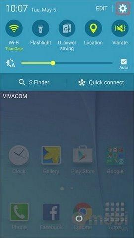 Cách thiết lập và thay đổi mã PIN cho SIM trên Galaxy S6