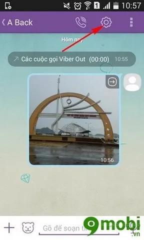 Thay đổi hình nền cuộc trò chuyện trên Viber