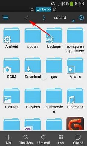Cách tắt tiếng chụp ảnh trên Android bằng ES File Explorer