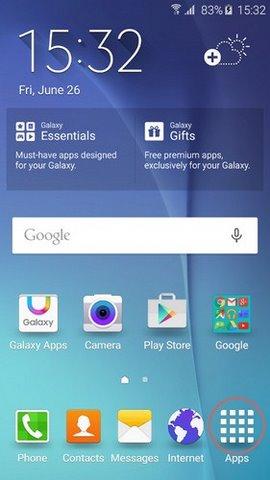 Hướng dẫn tạo thư mục ứng dụng trên Samsung Galaxy S6 và S6 Edge