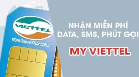 Bí kíp nhận SMS, data và phút gọi miễn phí cùng My Viettel