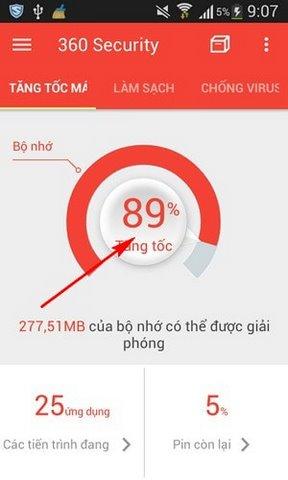 Hướng dẫn sử dụng ứng dụng 360 Security