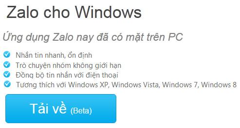 Zalo trên máy tính - Tải và cài đặt Zalo cho PC, Windows, Laptop một cách dễ dàng