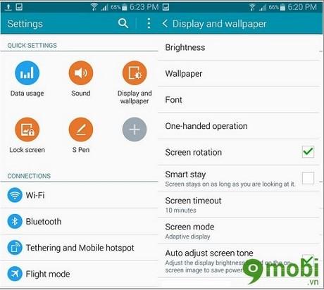 Mẹo thao tác Galaxy Note 4 bằng một tay đơn giản