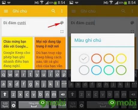 Ghi chú ngay trên Android với Google Keep dễ dàng và tiện lợi