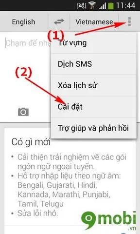 Mẹo sử dụng Google Translate ngoại tuyến trên Android