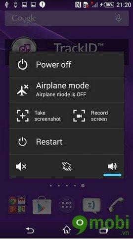 Hướng dẫn quay phim màn hình Sony Xperia Z3/Z3 Compact không cần phần mềm bên ngoài