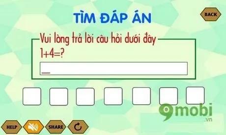 Giải mã đáp án game qua sông IQ câu 9: 1 + 4 bằng mấy?
