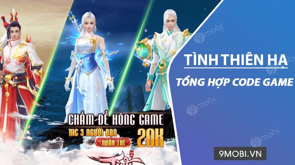 Mã code game Tình Thiên Hạ