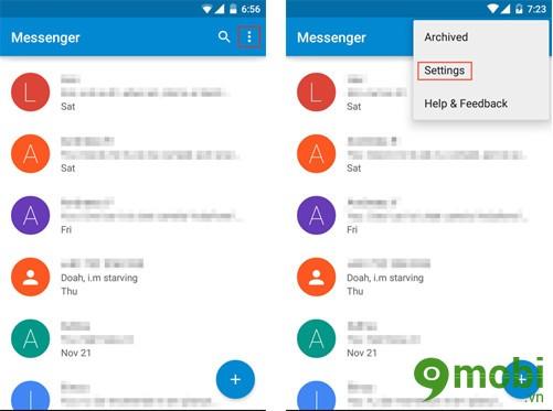 Hướng dẫn tùy chỉnh ứng dụng tin nhắn mặc định trên Android 5.0