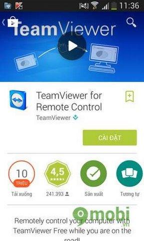 Cách sử dụng TeamViewer trên điện thoại Android, iOS và Windows Phone