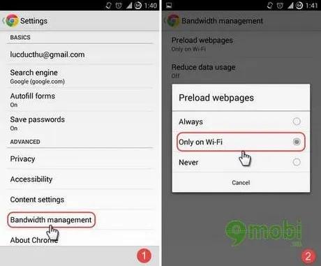 Mẹo tiết kiệm data 3G hiệu quả khi dùng Google Chrome