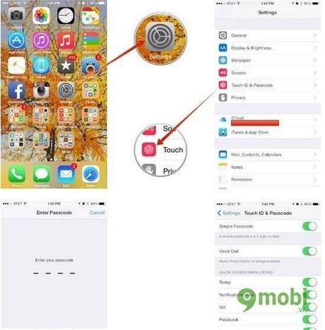 Hướng dẫn tắt Trung tâm thông báo trên màn hình khóa cho các dòng iPhone từ 4 đến 6 Plus chạy iOS 8
