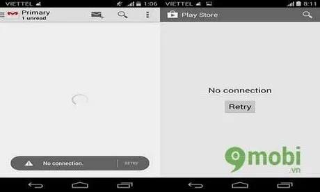 Giải pháp khắc phục lỗi ngắt kết nối CH Play và Gmail trên Android