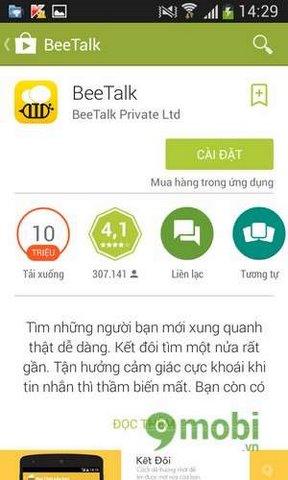 Cẩm nang sử dụng Beetalk dành cho thiết bị Android và iOS