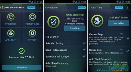 5 ứng dụng diệt virus và bảo mật hàng đầu dành cho Android