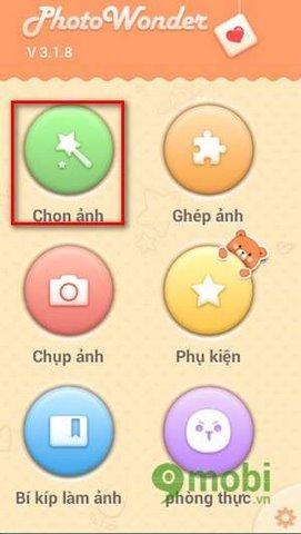 Cách làm thon gọn khuôn mặt với Photowonder trên Android