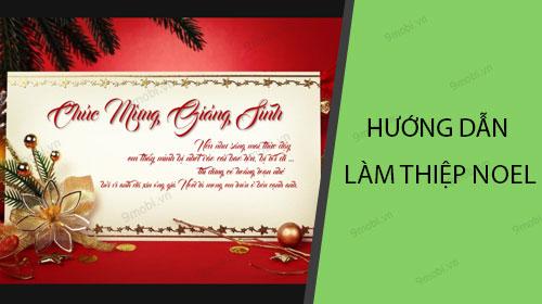 Hướng dẫn tạo thiệp Giáng Sinh độc đáo ngay trên điện thoại của bạn