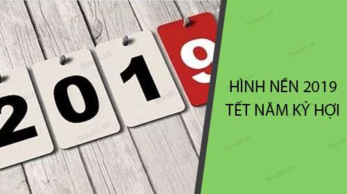 Bộ sưu tập hình nền năm mới 2019 Kỷ Hợi độc đáo