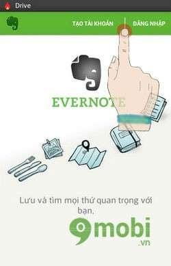Hướng dẫn chi tiết cách dùng Evernote trên Android