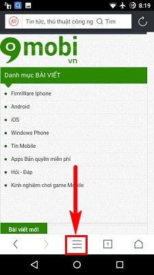 UC Browser - Trải nghiệm web toàn màn hình trên thiết bị di động