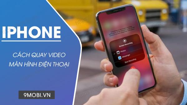 Bí quyết quay màn hình iPhone kèm âm thanh cực đơn giản không cần jailbreak hay ứng dụng bên thứ ba