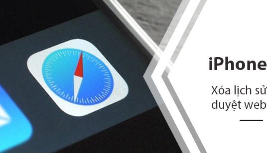 Hướng dẫn xóa lịch sử duyệt web trên iPhone và iPad