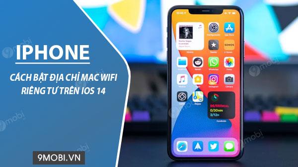 Hướng dẫn kích hoạt địa chỉ MAC Wifi riêng tư trên iOS 14