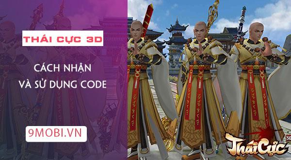 Mã Code game Thái Cực 3D