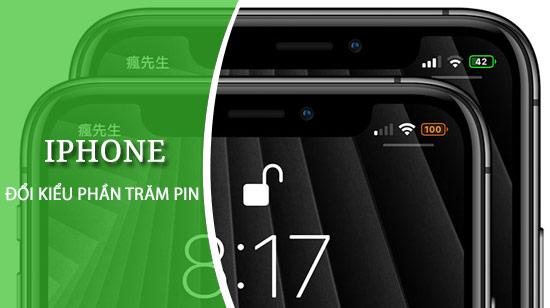Khám phá cách thay đổi kiểu hiển thị phần trăm pin trên các dòng iPhone mới.