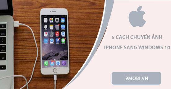 Khắc phục lỗi không thể chuyển ảnh từ iPhone sang Windows 10 nhanh chóng và hiệu quả.