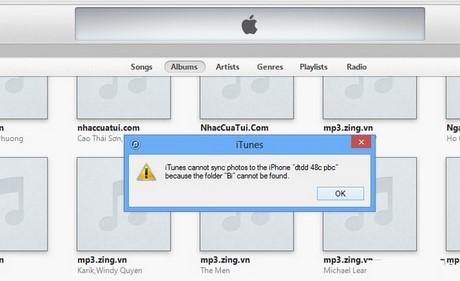 Cách khắc phục lỗi iPhone không thể đồng bộ với iTunes