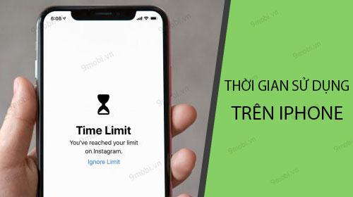 Hướng dẫn cách bật và tắt tính năng Thời gian sử dụng trên iPhone, giúp người dùng quản lý thời gian dùng thiết bị một cách hiệu quả.