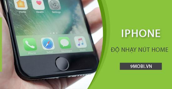 Hướng dẫn điều chỉnh độ nhạy nút Home trên iPhone và iPad