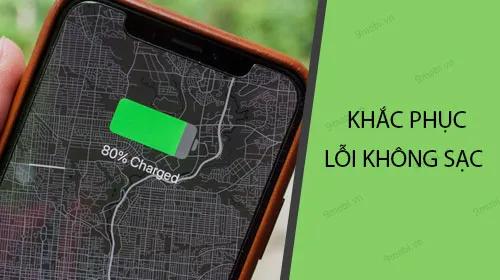 Khắc phục lỗi iPhone XS/XS Max không nhận sạc hiệu quả