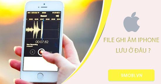 Bí mật đằng sau nơi lưu trữ file ghi âm trên iPhone - Bạn đã biết chưa?