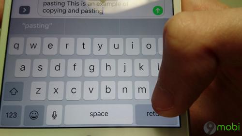 Hướng dẫn cắt, sao chép và dán văn bản trên iPhone 7 và iPhone 7 Plus