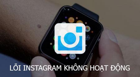 Khắc phục lỗi Instagram không hoạt động trên Apple Watch