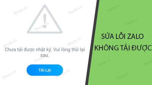 Cách khắc phục lỗi Zalo không đồng bộ nhật ký